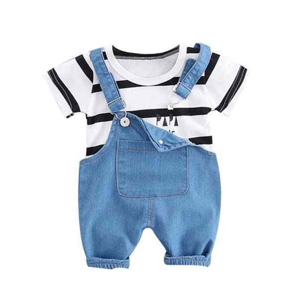 summer baby girls boys clothing toddler casual fashion infant clothes suits t-shirt strap shorts 2pcs kids children costume#y20, White
summer baby girls boys clothing toddler casual fashion infant clothes suits t-shirt strap shorts 2pcs kids children costume#y20, White