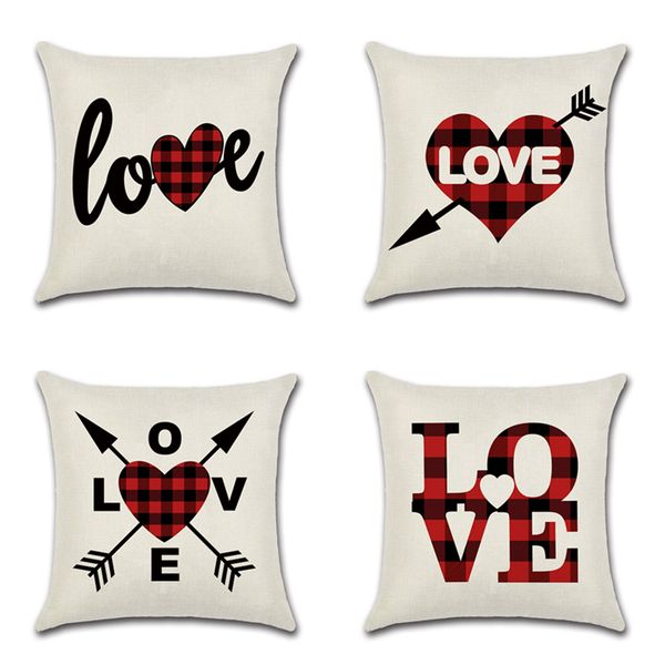 pillow case red valentine day decoration cushion cover heart i love you red plaid print pillow cover for couple home decor 45*45
pillow case red valentine day decoration cushion cover heart i love you red plaid print pillow cover for couple home decor 45*45