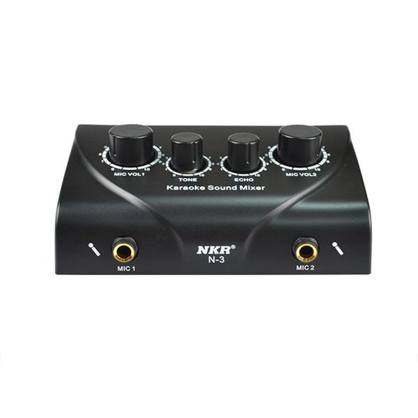 portable dual mic inputs audio sound mixer for amplifier & microphone karaoke ok mixer
portable dual mic inputs audio sound mixer for amplifier & microphone karaoke ok mixer