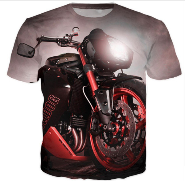 fashion motorcycle engine t- shirt 3d print men/womens funny summer round collar short sleeve casual hip hop k794, White;black
fashion motorcycle engine t- shirt 3d print men/womens funny summer round collar short sleeve casual hip hop k794, White;black