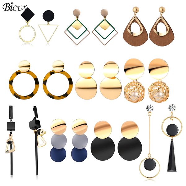 bicux vintage acrylic statement drop earrings for women 2019 fashion jewelry korean metal geometric gold hanging dangle earring, Silver
bicux vintage acrylic statement drop earrings for women 2019 fashion jewelry korean metal geometric gold hanging dangle earring, Silver