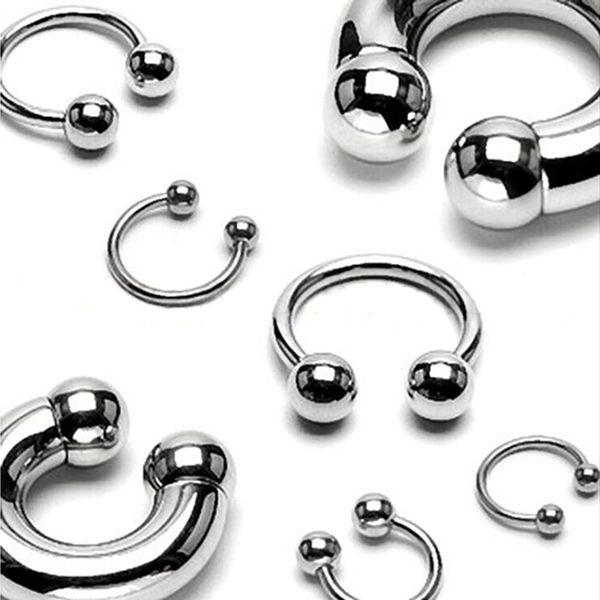 10pcs fashion lip nose hoop balls body piercing jewelry shellhard stainless steel horseshoe bar ear ring belly button femme, Slivery;golden
10pcs fashion lip nose hoop balls body piercing jewelry shellhard stainless steel horseshoe bar ear ring belly button femme, Slivery;golden