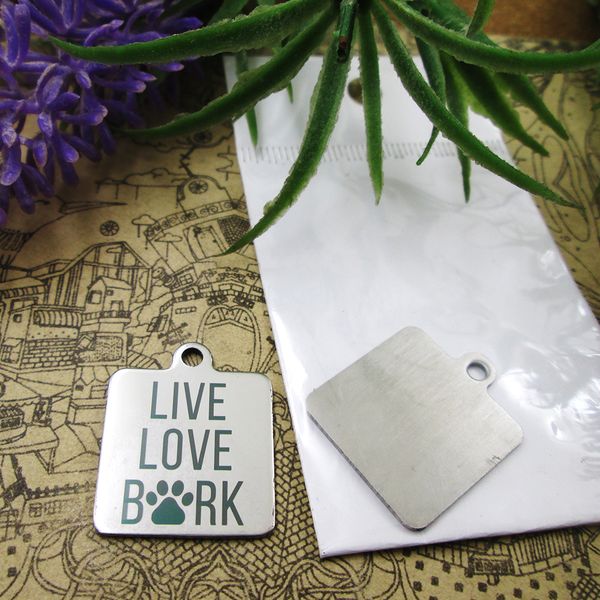 40pcs--"live love bark"stainless steel charms more style for choosing diy charms pendants for necklace, Bronze;silver
40pcs--"live love bark"stainless steel charms more style for choosing diy charms pendants for necklace, Bronze;silver