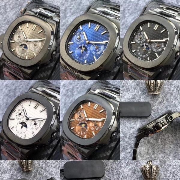 2020 pp automatic machinery 39mm luxury watch men sweeping movement watch all the small dials work no battery watches 2233, Slivery;brown
2020 pp automatic machinery 39mm luxury watch men sweeping movement watch all the small dials work no battery watches 2233, Slivery;brown