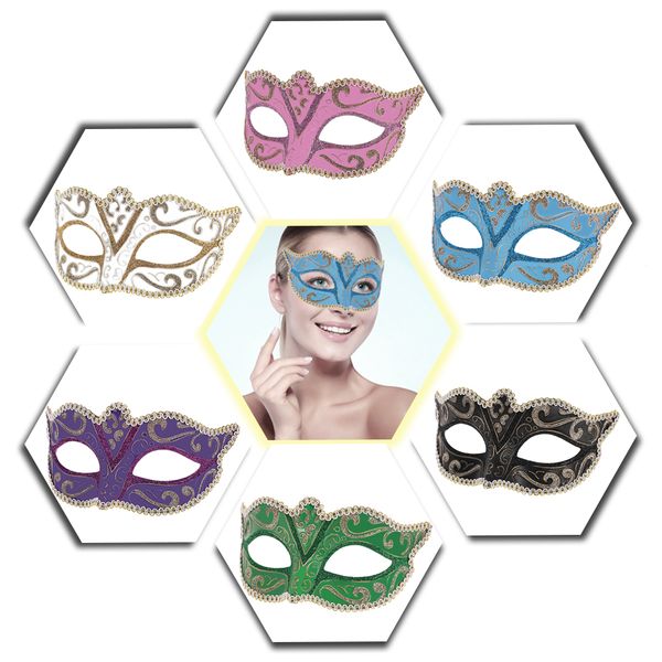 10pcs/lot 6 color women costume face costume halloween dancing party mask venetian party dance masquerade halloween mask
10pcs/lot 6 color women costume face costume halloween dancing party mask venetian party dance masquerade halloween mask