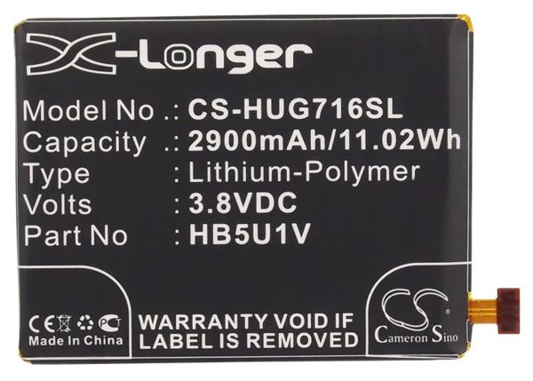 cameron sino 2900mah battery hb5u1v for huawei ascend d2, ascend d2-0082, ascend d2-2010
cameron sino 2900mah battery hb5u1v for huawei ascend d2, ascend d2-0082, ascend d2-2010