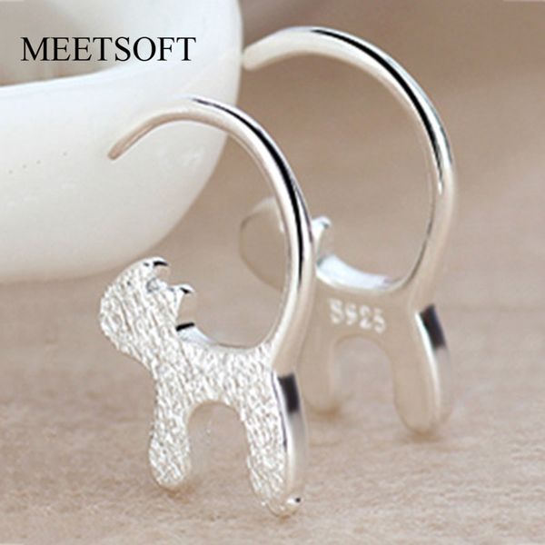 meetsoft fashion 925 silver prevent allergy crystal hoop earrings for women trendy small metal cute cat jewelry gift, Golden;silver
meetsoft fashion 925 silver prevent allergy crystal hoop earrings for women trendy small metal cute cat jewelry gift, Golden;silver