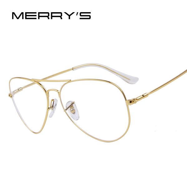 merry's fashion men titanium eyeglasses frames men brand titanium eyeglasses gold shield frame with glasses 2 color, Silver
merry's fashion men titanium eyeglasses frames men brand titanium eyeglasses gold shield frame with glasses 2 color, Silver