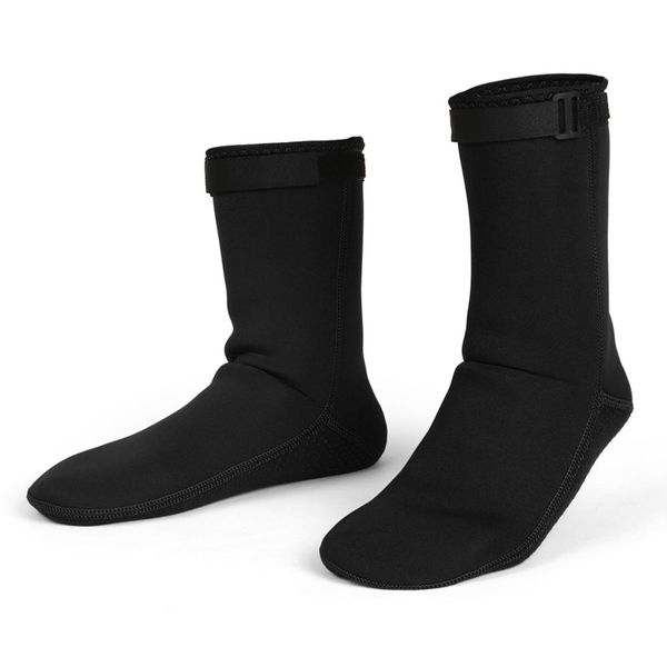 3mm neoprene snorkeling shoes diving socks beach boots wetsuit anti scratch non-slip prevent scratches warming snorkeling socks, Black 
3mm neoprene snorkeling shoes diving socks beach boots wetsuit anti scratch non-slip prevent scratches warming snorkeling socks, Black