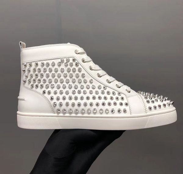 with box womens casual shoe prefer luxury party shoes spikes red bottom sneaker flat mens high lace-up fashion wedding black chaussures
with box womens casual shoe prefer luxury party shoes spikes red bottom sneaker flat mens high lace-up fashion wedding black chaussures