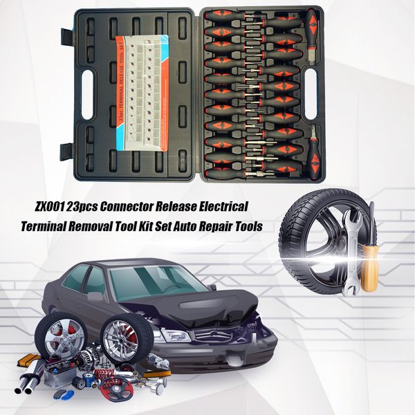 zx001 23pcs connector release electrical terminal removal tool kit set universal auto repair tools with plastic toolbox storage
zx001 23pcs connector release electrical terminal removal tool kit set universal auto repair tools with plastic toolbox storage