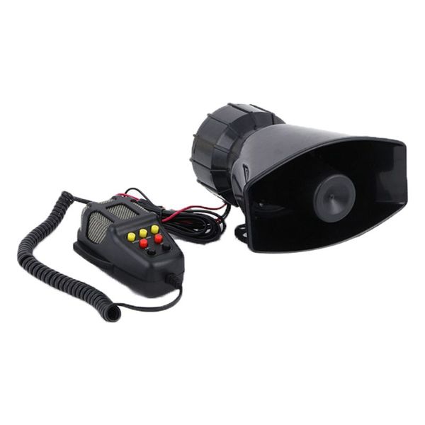 1set tone sound car emergency siren horn emergency hooter 12v 100w c6ub