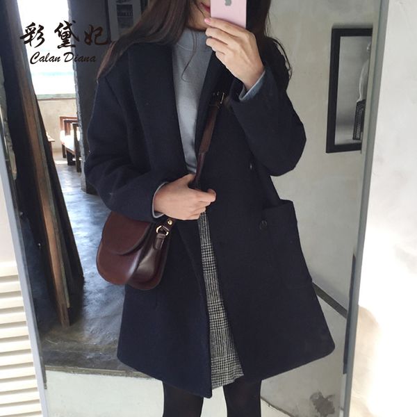 wholesale 2019 new autumn winter selling women's fashion casual overcoat xc107, Black
wholesale 2019 new autumn winter selling women's fashion casual overcoat xc107, Black