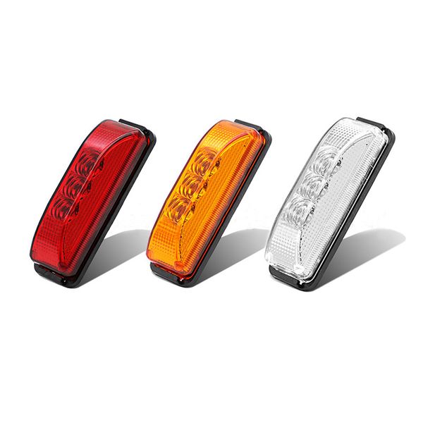 4pcs bright led truck side marker lights red/yellow/white 3led side lamp for 12v truck trailer lorry
4pcs bright led truck side marker lights red/yellow/white 3led side lamp for 12v truck trailer lorry