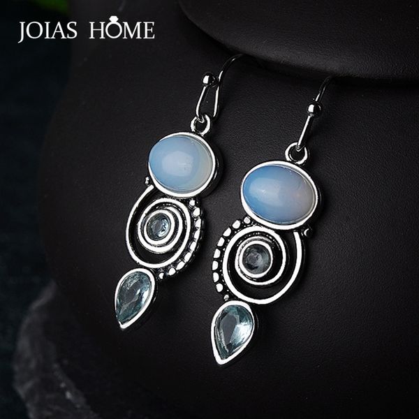 joiashome vintage 925 sterling silver drop earrings for women with round z gemstoes charm femal wedding party gift, Golden;silver
joiashome vintage 925 sterling silver drop earrings for women with round z gemstoes charm femal wedding party gift, Golden;silver