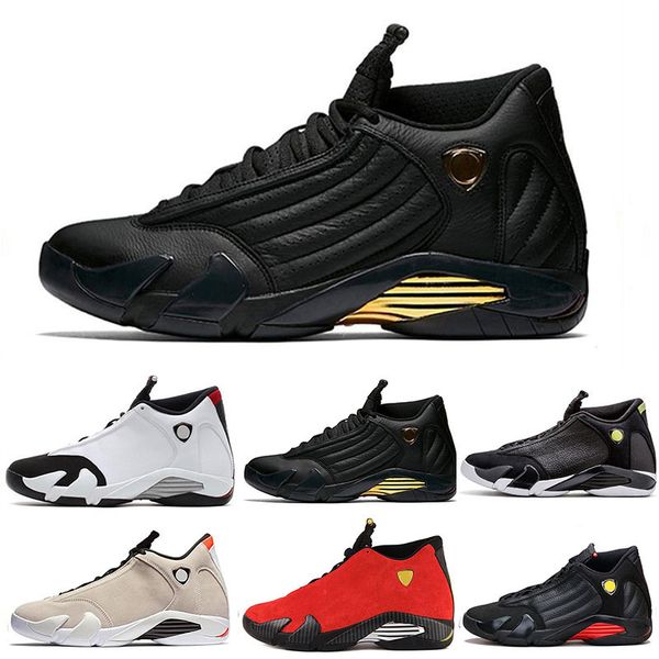 New 14 14s Fusion Varsity Red Suede Indiglo DMP Men Basketball Shoes Last Shot Thunder Mens Trianers Size 7 13 Designer Sports Sneakers
New 14 14s Fusion Varsity Red Suede Indiglo DMP Men Basketball Shoes Last Shot Thunder Mens Trianers Size 7 13 Designer Sports Sneakers