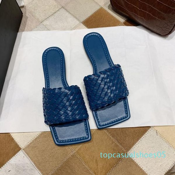 brand designer women slippers 2020 new europe and america weave flat shoes most popular lady fashion leisure sandals slippers t05, Black
brand designer women slippers 2020 new europe and america weave flat shoes most popular lady fashion leisure sandals slippers t05, Black