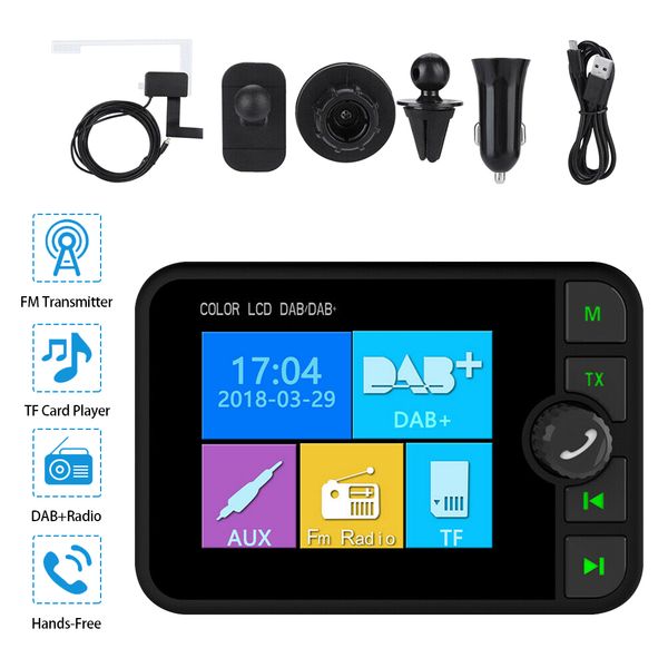 car dab car radio adapter tuner usb fm transmitter aux bt music receiver bluetooth magnetic color screen digital fm transmitter
car dab car radio adapter tuner usb fm transmitter aux bt music receiver bluetooth magnetic color screen digital fm transmitter