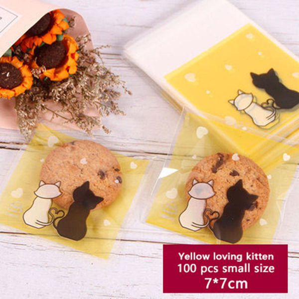 100pcs cookies self adhesive soap biscuits package bag yellow bottom love black white cat color wedding birthday party gift bag
100pcs cookies self adhesive soap biscuits package bag yellow bottom love black white cat color wedding birthday party gift bag