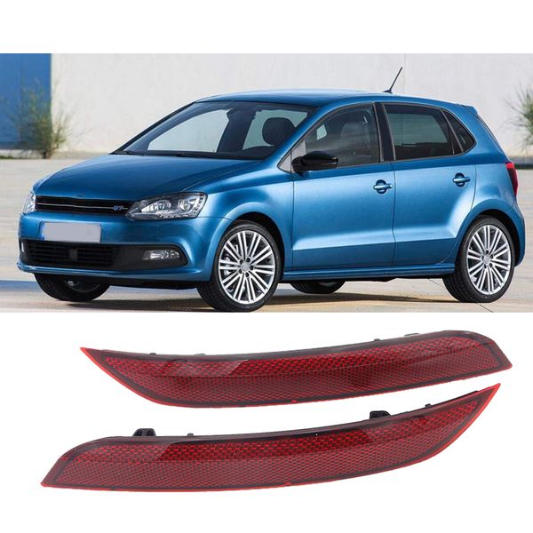 1 pair rear bumper reflector tail light brake light fit for vw-polo 2014-2016 hatchback
1 pair rear bumper reflector tail light brake light fit for vw-polo 2014-2016 hatchback