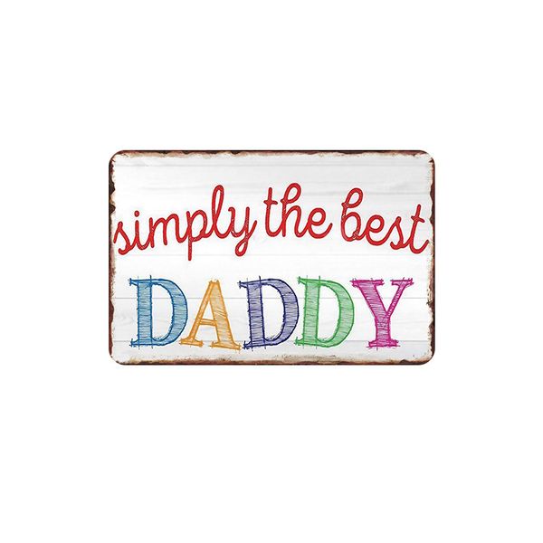 daddy plaque vintage metal signs bar pub decorative plates family love wall stickers home sweet home art poster decor
daddy plaque vintage metal signs bar pub decorative plates family love wall stickers home sweet home art poster decor