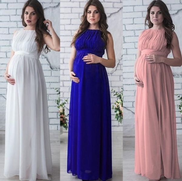 pregnant woman sale p props dress 3 colors fashion maternity dresses summer sleeveless chiffon solid dress for party, White
pregnant woman sale p props dress 3 colors fashion maternity dresses summer sleeveless chiffon solid dress for party, White