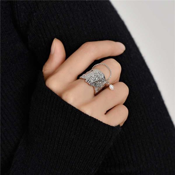 european and american fashion irregular lava open ring ins popular shell ball ring, Golden;silver
european and american fashion irregular lava open ring ins popular shell ball ring, Golden;silver