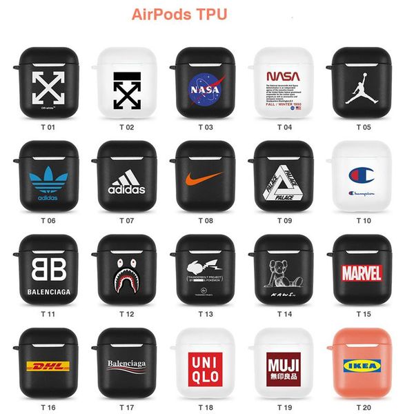 Tpu airpod ca e for apple famou brand de igner airpod ca e for 1 and 2 wirele bluetooth headphone air pod pouch protective ca e
Tpu airpod ca e for apple famou brand de igner airpod ca e for 1 and 2 wirele bluetooth headphone air pod pouch protective ca e