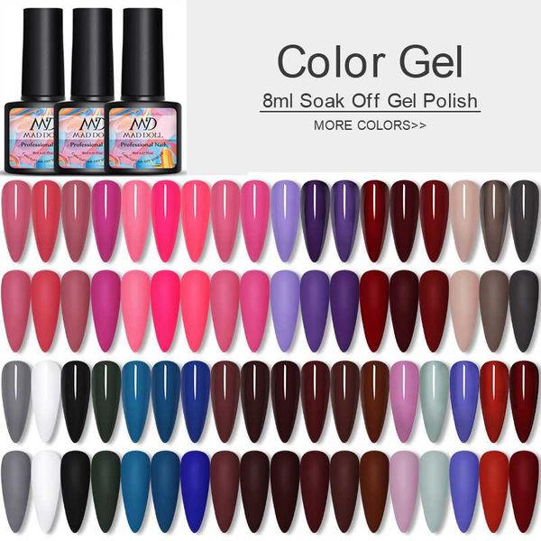 mad doll 1 bottle 8ml color nail gel polish one-slong lasting soak off uv gel polish varnish for nail art design, Red;pink
mad doll 1 bottle 8ml color nail gel polish one-slong lasting soak off uv gel polish varnish for nail art design, Red;pink