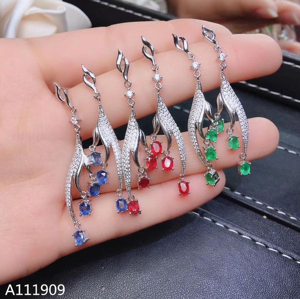 kjjeaxcmy boutique jewelry 925 sterling silver inlaid sapphire natural emerald ruby women's earrings support detection popular, Golden;silver
kjjeaxcmy boutique jewelry 925 sterling silver inlaid sapphire natural emerald ruby women's earrings support detection popular, Golden;silver