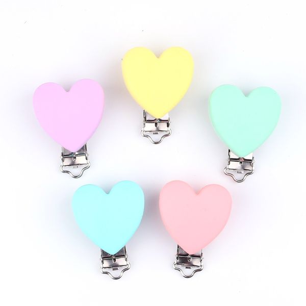 tyry.hu heart love shaped pacifier clip silicone baby teether teething accessories clip non-toxic nipple clasps diy bead tool
tyry.hu heart love shaped pacifier clip silicone baby teether teething accessories clip non-toxic nipple clasps diy bead tool