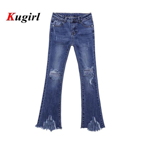 jeans women's ripped flare pants jeans fashion women for woman hole denim pants ankle-length f5509, Blue
jeans women's ripped flare pants jeans fashion women for woman hole denim pants ankle-length f5509, Blue