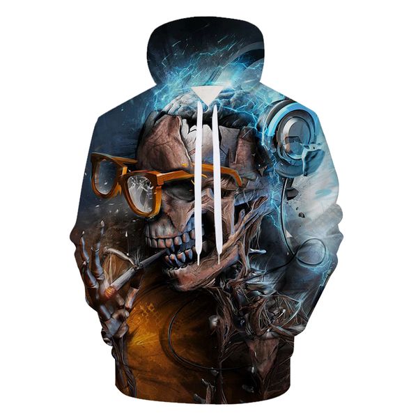 2018 skull 3d printed hoodies men women sweatshirts hooded pullover brand qaulity tracksuits m-3xl, Black
2018 skull 3d printed hoodies men women sweatshirts hooded pullover brand qaulity tracksuits m-3xl, Black