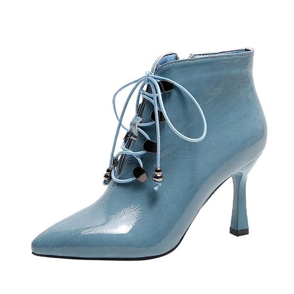 women's boots summer shoes high heels pointed stiletto boots side zipper short party dinner shoes zapatos de mujer, Black
women's boots summer shoes high heels pointed stiletto boots side zipper short party dinner shoes zapatos de mujer, Black