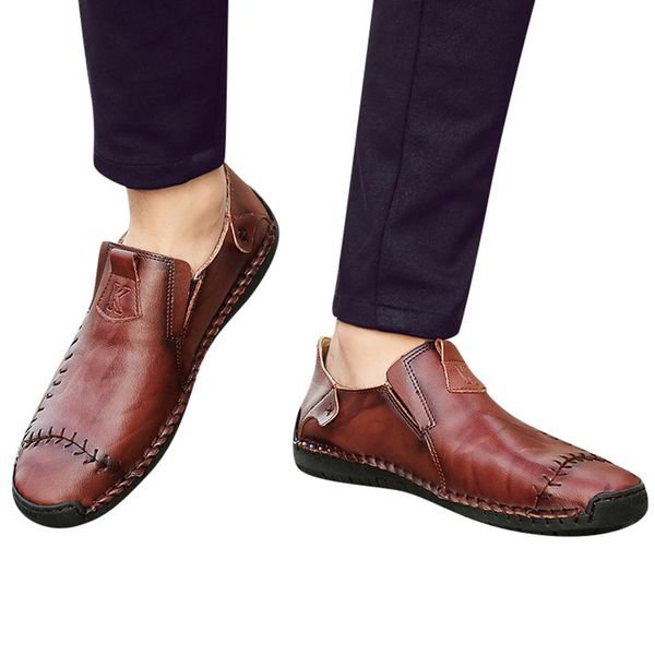 men shoes leather comfortable men casual shoes men's large size 38-48 handmade casual men's lazy zapatos hombre, Black
men shoes leather comfortable men casual shoes men's large size 38-48 handmade casual men's lazy zapatos hombre, Black