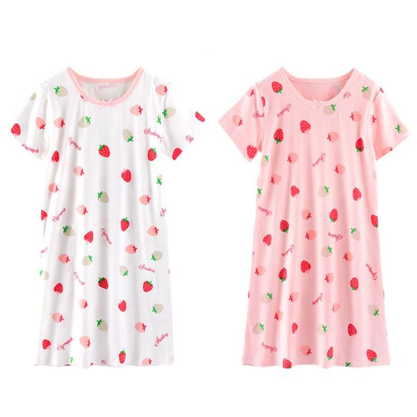 summer children short sleeve starwberry nightgowns kids dress for sleep baby sleepwear girls nighgown, Blue;red
summer children short sleeve starwberry nightgowns kids dress for sleep baby sleepwear girls nighgown, Blue;red