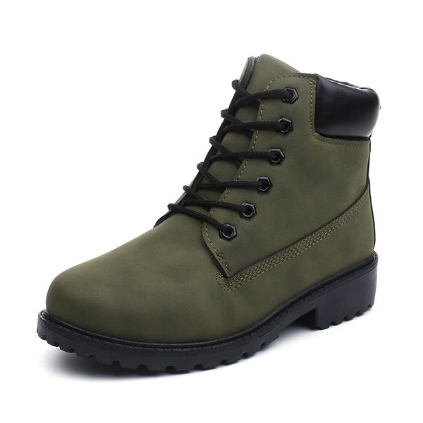 winter boots women shoes warm flat women snow boots ankle shoes woman, Black