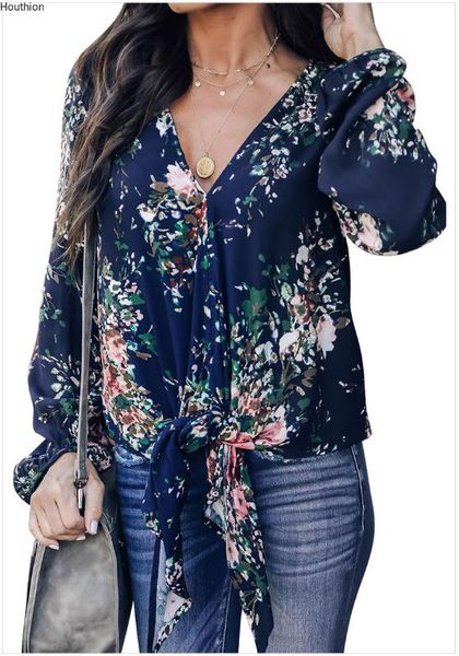 houthion women chiffon blouse v-neck long sleeve knotted print retro new fashion temperament chiffon blouse top, White
houthion women chiffon blouse v-neck long sleeve knotted print retro new fashion temperament chiffon blouse top, White