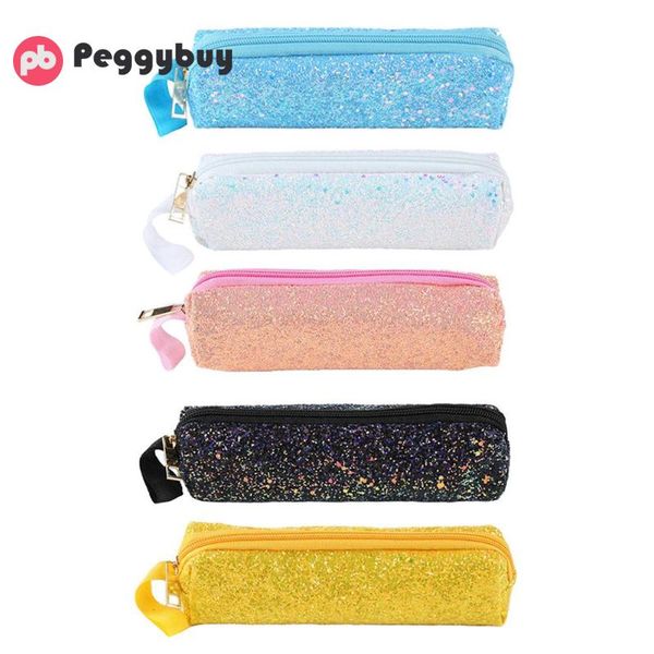 women sequins makeup pen bags girls pencil case stationery storage bags
women sequins makeup pen bags girls pencil case stationery storage bags