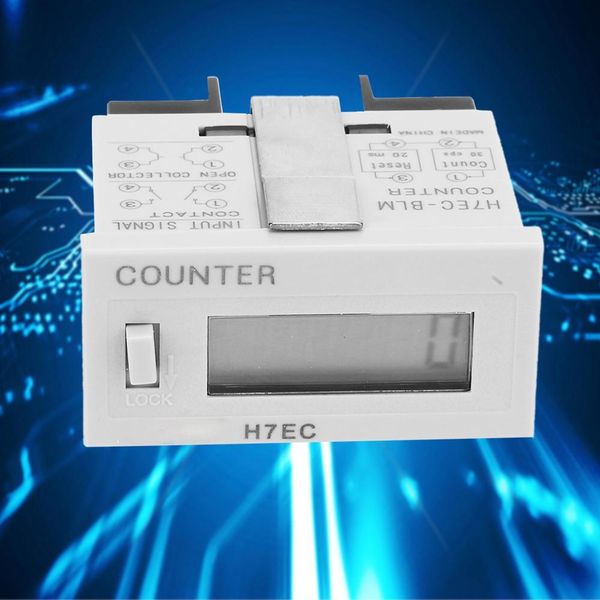 h7ec-blm digital electrical counter totalizer without voltage input with 6-digit lcd display digital electrical counter
h7ec-blm digital electrical counter totalizer without voltage input with 6-digit lcd display digital electrical counter
