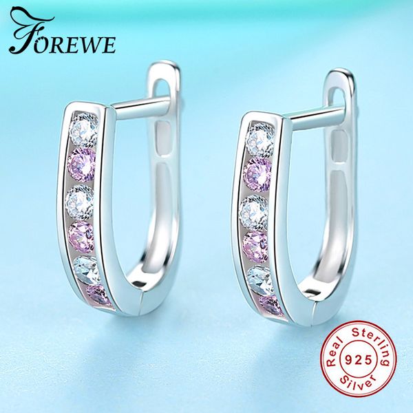 forewe fashion 925 sterling silver dazzling cz crystal hoop earrings for women wedding engagement silver earrings jewelry gift, Golden;silver
forewe fashion 925 sterling silver dazzling cz crystal hoop earrings for women wedding engagement silver earrings jewelry gift, Golden;silver