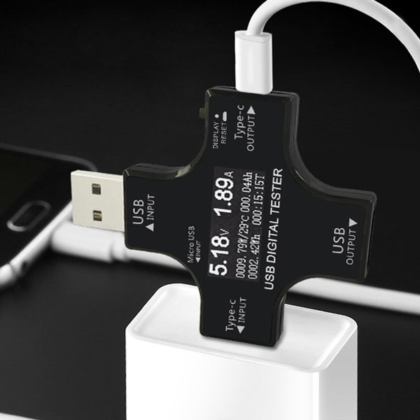 новые тестеры измерителя мощности usb type-c 2 в 1 тип c usb-тестер жк-цифровой мультиметр напряжение ток индикатор зарядного устройства
новые тестеры измерителя мощности usb type-c 2 в 1 тип c usb-тестер жк-цифровой мультиметр напряжение ток индикатор зарядного устройства
