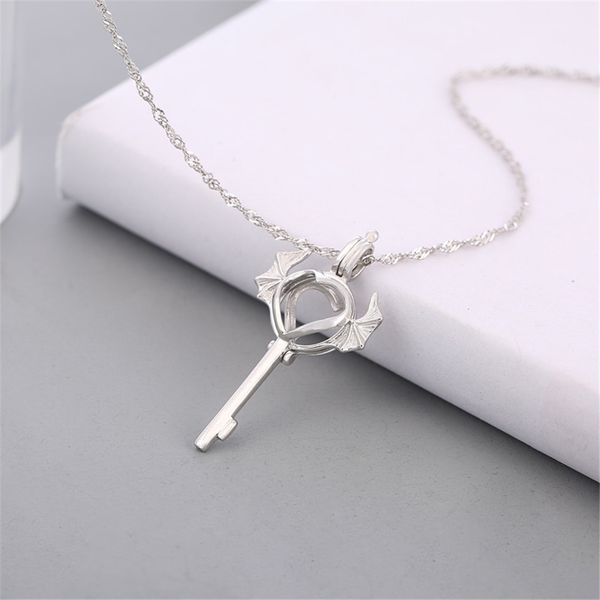 wholesale fashion s925 sterling silver pendant mountings angel key pearl pendant mountings diy necklace accessories ing, Slivery;crystal
wholesale fashion s925 sterling silver pendant mountings angel key pearl pendant mountings diy necklace accessories ing, Slivery;crystal