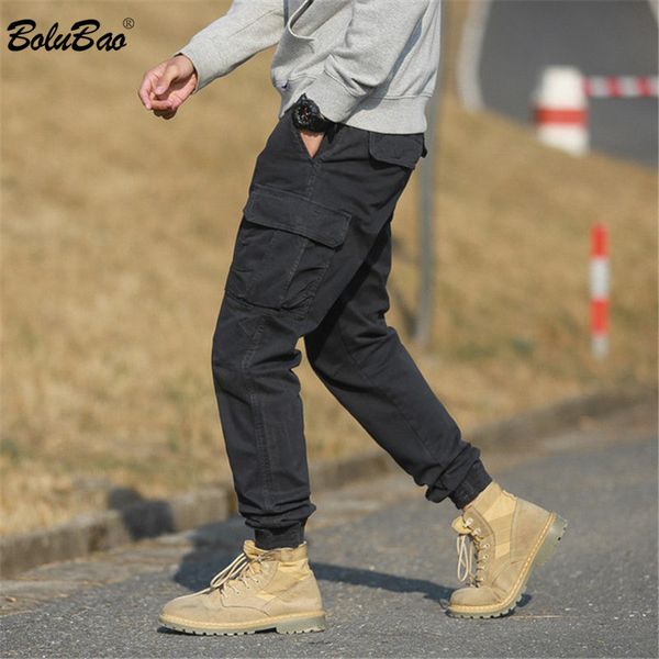 men's pants bolubao trend brand men cargo autumn fashion thick length multi-pocket casual male, Black
men's pants bolubao trend brand men cargo autumn fashion thick length multi-pocket casual male, Black