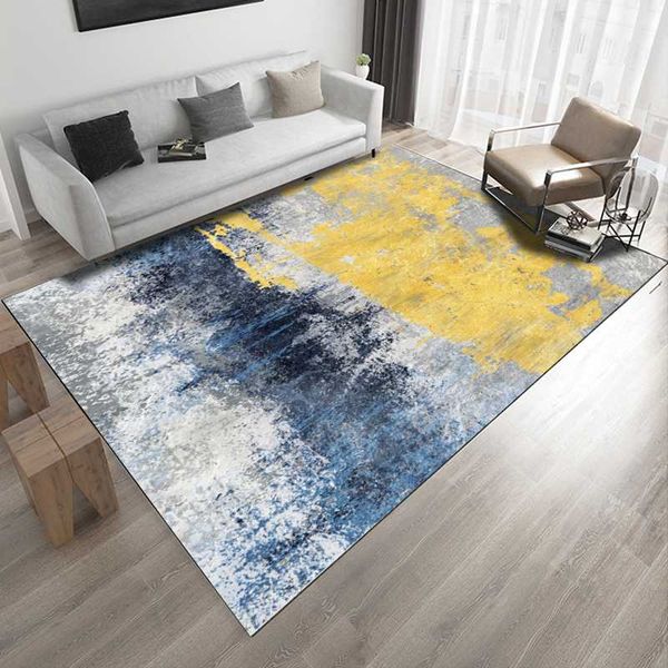 abstract oil painting pattern carpets living room coffee table non-slip floor mat modern yellow blue bedroom bedside area rugs
abstract oil painting pattern carpets living room coffee table non-slip floor mat modern yellow blue bedroom bedside area rugs