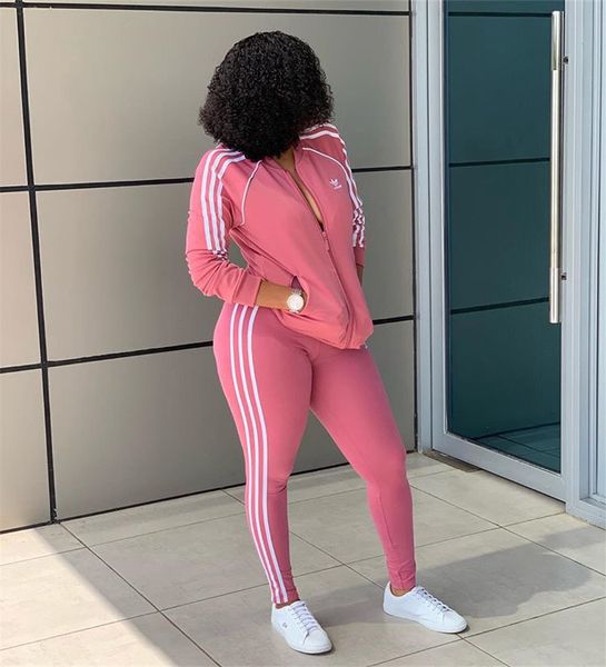 women striped 2 piece set tracksuit cardigan pants gym sportswear jacket outerwear leggings outfit shirt bodysuit fall winter clothing 1784
women striped 2 piece set tracksuit cardigan pants gym sportswear jacket outerwear leggings outfit shirt bodysuit fall winter clothing 1784
