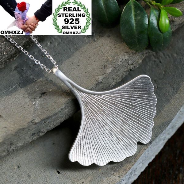 omhxzj wholesale european fashion woman girl party wedding gift silver ginkgo s925 sterling silver pendant necklace na76
omhxzj wholesale european fashion woman girl party wedding gift silver ginkgo s925 sterling silver pendant necklace na76