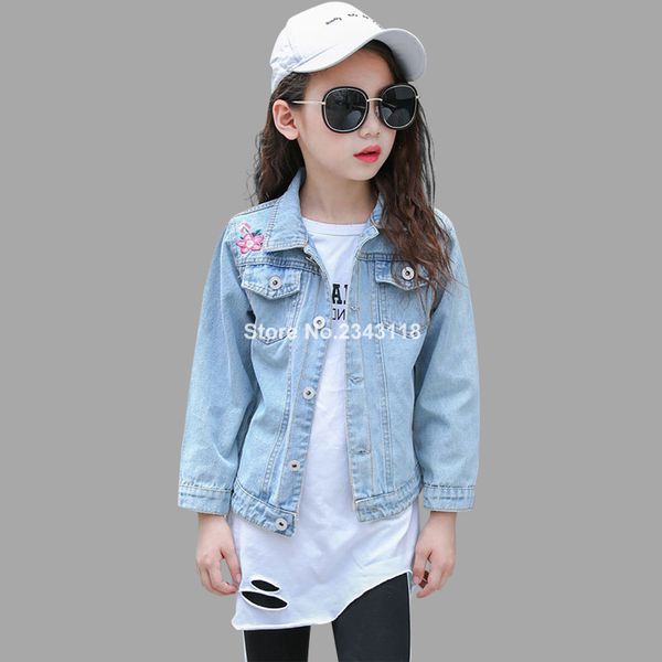 abesay autumn denim children's jacket for girls embroidery flower girls coat teenage winter children's costume 4 6 8 12 years, Blue;gray
abesay autumn denim children's jacket for girls embroidery flower girls coat teenage winter children's costume 4 6 8 12 years, Blue;gray