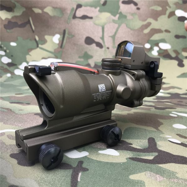 Trijicon acog 4x32 optic cope rifle cope illuminated optic ight with doc mini red dot ight
Trijicon acog 4x32 optic cope rifle cope illuminated optic ight with doc mini red dot ight