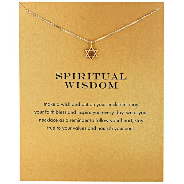 trendy star of david pendant necklace for women minimalist gold color chain choker necklaces spiritual wisdom gift card, Silver
trendy star of david pendant necklace for women minimalist gold color chain choker necklaces spiritual wisdom gift card, Silver